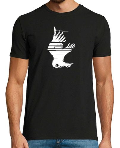 Camiseta Hombre Manga Corta Raven Emblem from Armored Core VI laTostadora - latostadora.com - Modalova