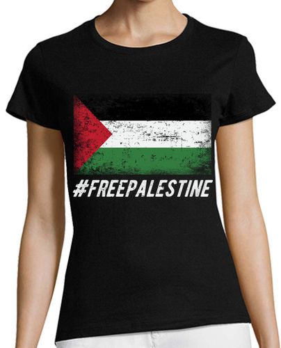 Camiseta mujer Palestina libre - latostadora.com - Modalova