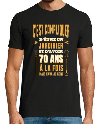 Camiseta Regalo de jardinero del 70 cumpleaños - latostadora.com - Modalova
