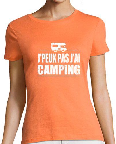 Camiseta mujer jpeux jai no acampar - latostadora.com - Modalova