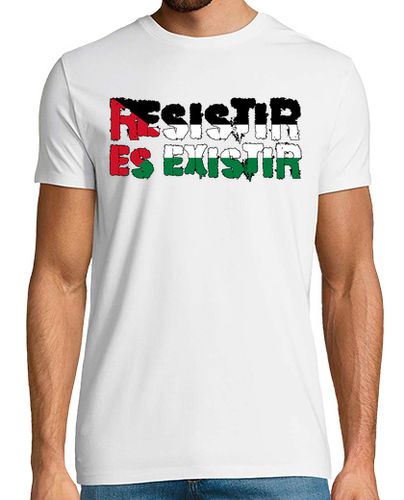 Camiseta Resistir es Existir Palestina - latostadora.com - Modalova