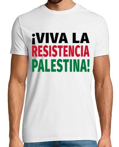 Camiseta Viva la Resistencia Palestina - latostadora.com - Modalova