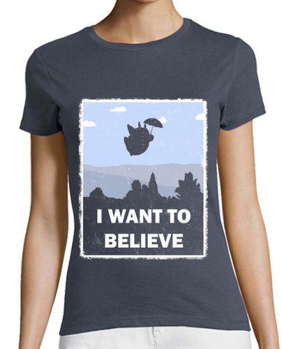 Camiseta mujer Believe in Magic Neighbors - latostadora.com - Modalova