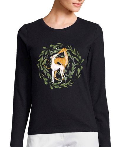 Camiseta mujer Beso galgo naturaleza laTostadora - latostadora.com - Modalova