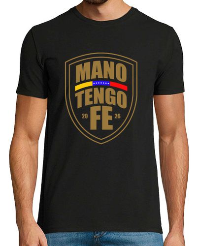 Camiseta Mano, tengo FE - Dorado - latostadora.com - Modalova