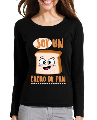 Camiseta mujer Soy un cacho de pan - latostadora.com - Modalova