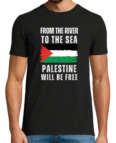 Camiseta del río al mar palestina será libre - latostadora.com - Modalova