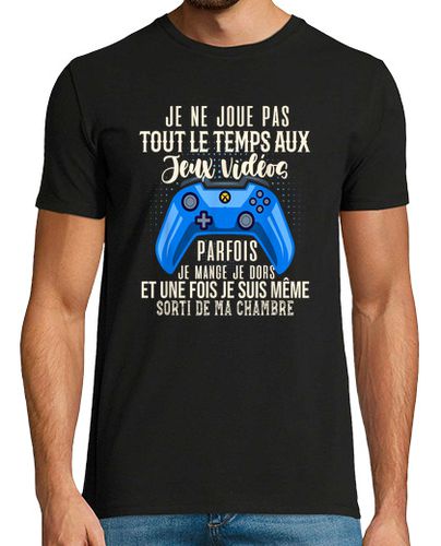 Camiseta Hombre Manga Corta idea de regalo adicto a los videojuegos para jugadores adolescentes. laTostadora - latostadora.com - Modalova