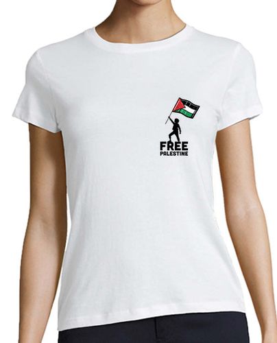Camiseta mujer Free Palestine - latostadora.com - Modalova