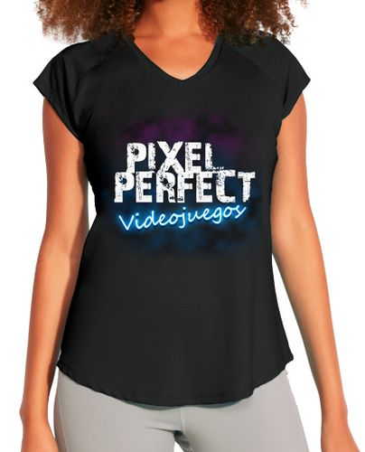 Camiseta mujer Camiseta Pixel Perfect Videojuegos chica - latostadora.com - Modalova
