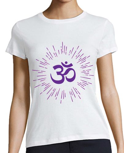 Camiseta mujer símbolo de yoga - espiritualidad - latostadora.com - Modalova
