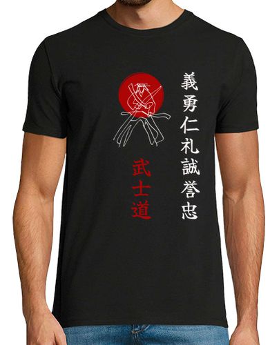 Camiseta siete virtudes del bushido samurai - latostadora.com - Modalova