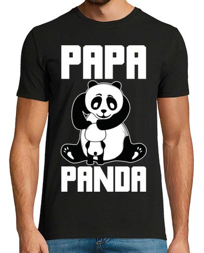 Camiseta papá panda animal bambú - latostadora.com - Modalova
