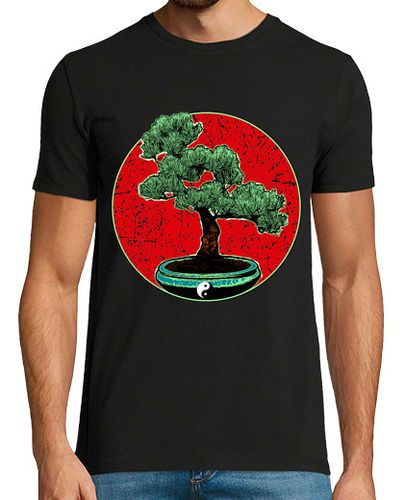 Camiseta árbol bonsái budista japonés yin yang - latostadora.com - Modalova