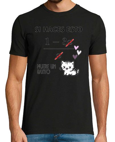 Camiseta HUMOR MATEMATICAS GATITO - error matemá laTostadora - latostadora.com - Modalova