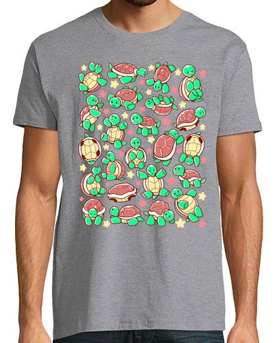 Camiseta Hombre Manga Corta modelo de la tortuga adorable camisa para hombre laTostadora - latostadora.com - Modalova