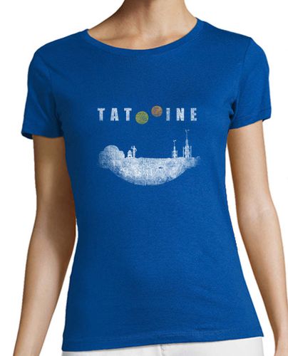 Camiseta mujer Tatooine landscape - latostadora.com - Modalova
