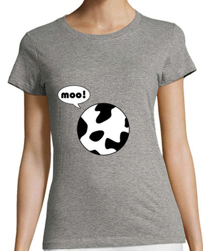 Camiseta mujer Suponga una vaca esférica - latostadora.com - Modalova