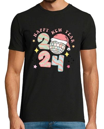 Camiseta Hombre Manga Corta feliz año nuevo 2024, año nuevo 2024 laTostadora - latostadora.com - Modalova