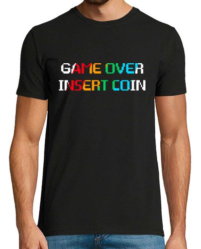 Camiseta Game Over Insert Coin - latostadora.com - Modalova