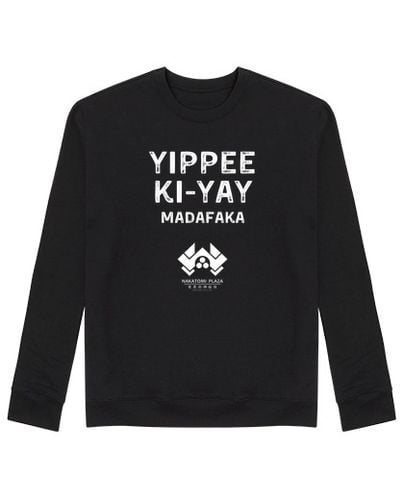 Sudadera Sin Capucha Unisex yippee ki yay madafaka laTostadora - latostadora.com - Modalova