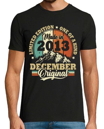 Camiseta cumpleaños retro vintage 2013 diciembre laTostadora - latostadora.com - Modalova