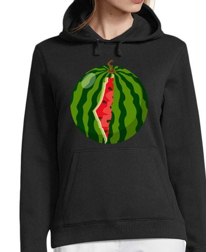 Sudadera Con Capucha Para Mujer palestina libre sandía patriótica laTostadora - latostadora.com - Modalova