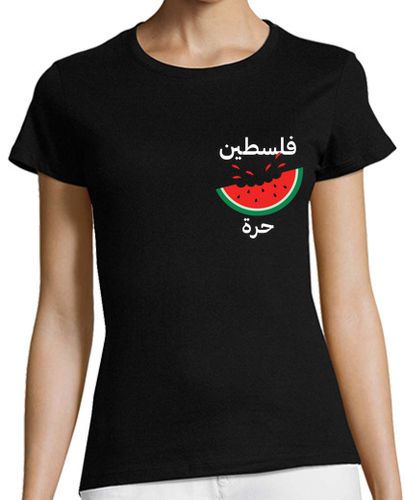 Camiseta mujer palestina libre sandía gaza libre laTostadora - latostadora.com - Modalova