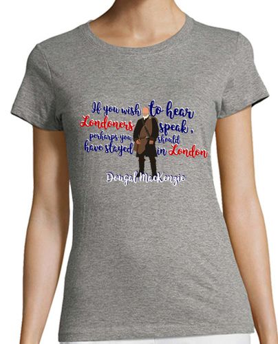 Camiseta mujer Dougal MacKenzie - Quote laTostadora - latostadora.com - Modalova