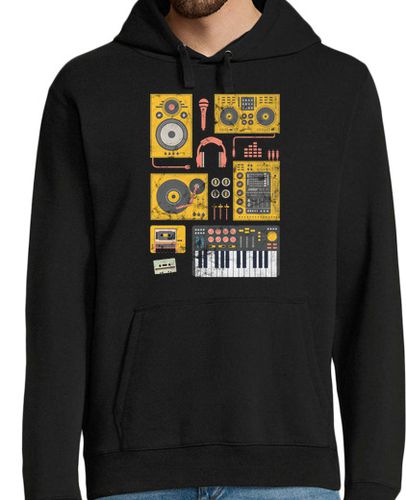 Sudadera Con Capucha Para Hombre productor de música electrónica laTostadora - latostadora.com - Modalova