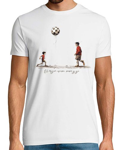 Camiseta El mejor equipo, papá y yo - latostadora.com - Modalova