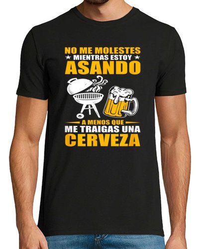 Camiseta Dicho BBQ Maestro Parrilla Papá Barbaco - latostadora.com - Modalova