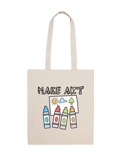 Bolsa hacer arte diseño temático de artista laTostadora - latostadora.com - Modalova