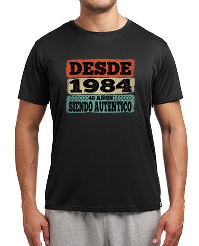 Camiseta deportiva Regalo cumpleaños 40 años 1984 - latostadora.com - Modalova