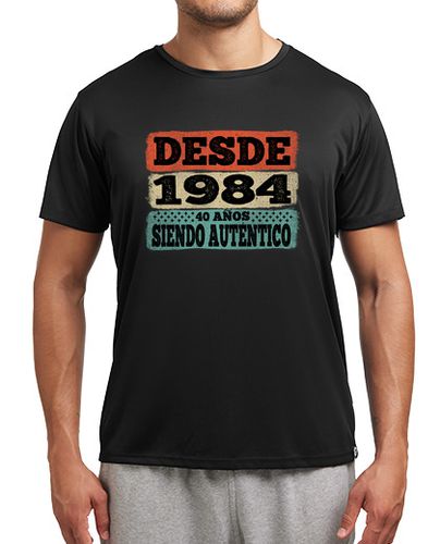 Camiseta deportiva Regalo cumpleaños 40 años 1984 laTostadora - latostadora.com - Modalova