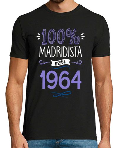 Camiseta 100 x 100 Madridista Desde 1964 - latostadora.com - Modalova