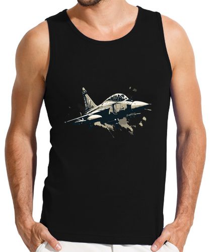 Camiseta Hombre Sin Mangas avión de combate dassault mirage 2000 laTostadora - latostadora.com - Modalova