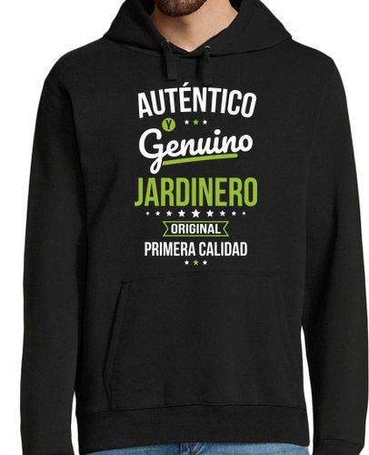 Sudadera Con Capucha Para Hombre Autentico Y Genuino Jardinero Original laTostadora - latostadora.com - Modalova