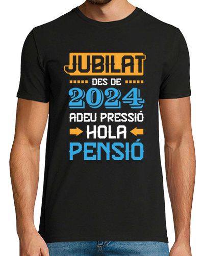 Camiseta Jubilado Desde 2024, Catalán - latostadora.com - Modalova