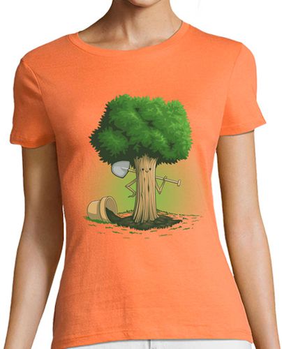 Camiseta Mujer Manga Corta Plant a-tree laTostadora - latostadora.com - Modalova