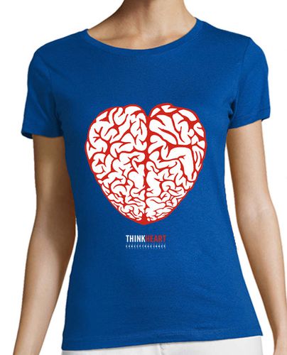 Camiseta mujer Think Heart 02 - latostadora.com - Modalova