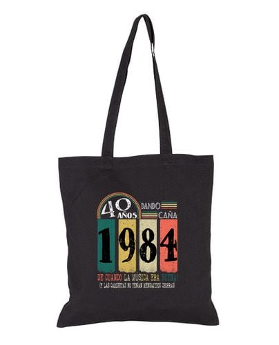 Bolsa 1984 cumpleaños 40 años dando caña regalo laTostadora - latostadora.com - Modalova