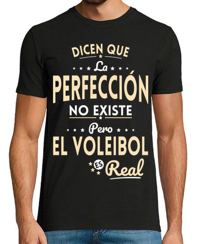 Camiseta Perfeccion No Existe Pero Voleibol Real - latostadora.com - Modalova