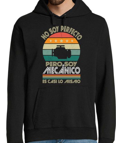 Sudadera Con Capucha Para Hombre No Soy Perfecto Pero Soy Mecanico laTostadora - latostadora.com - Modalova