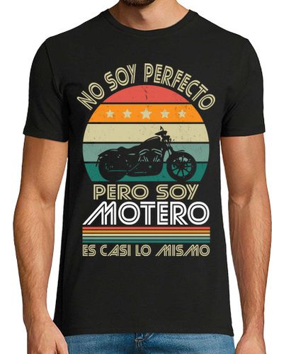 Camiseta No Soy Perfecto Pero Soy Motero - latostadora.com - Modalova