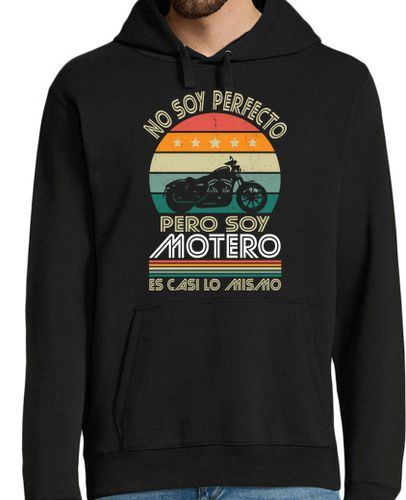 Sudadera Con Capucha Para Hombre No Soy Perfecto Pero Soy Motero laTostadora - latostadora.com - Modalova