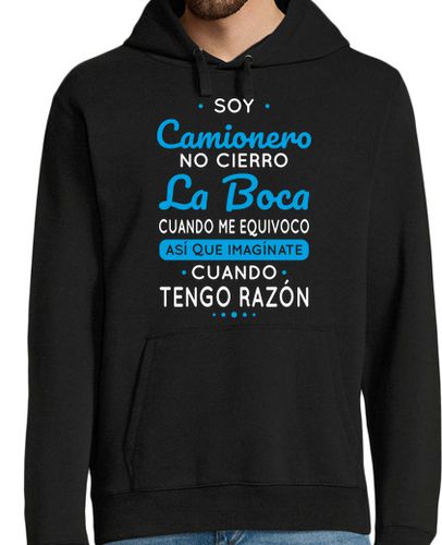 Sudadera Con Capucha Para Hombre Soy Camionero No Cierro La Boca laTostadora - latostadora.com - Modalova