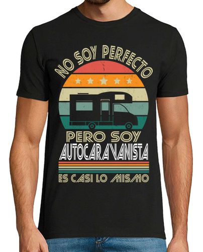 Camiseta Hombre Manga Corta No Perfecto Pero Soy Autocaravanista laTostadora - latostadora.com - Modalova