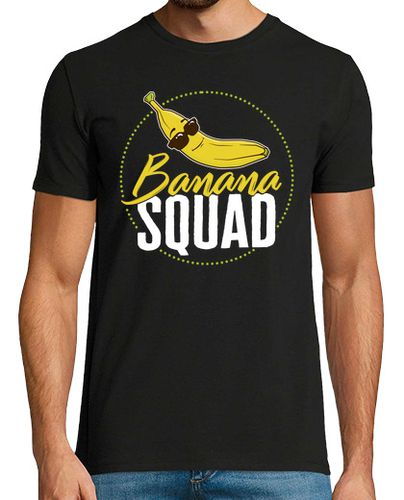 Camiseta camisa de vacaciones de plátano banana squad tee fruta vegana amante del plátano ideas de regalos fr - latostadora.com - Modalova