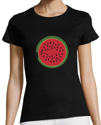 Camiseta Mujer Manga Corta Sandia Palestina laTostadora - latostadora.com - Modalova